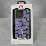 Mybat Pro Mood Series MagSafe Case For Apple iPhone 14 Pro - Clear Flowers G2