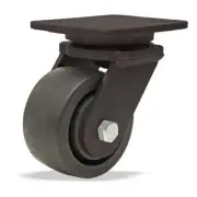 Hamilton WHK Inferno Series Swivel Caster - 4"x2" Scorcher Wheel, 1/2" Roller Be