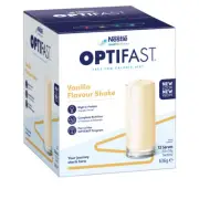 OPTIFAST VLCD Shake Vanilla Flavour 12 Pack 636g