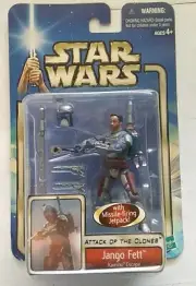 Star Wars: Attack of the Clones - Jango Fett Action Figure Kamino Escape Jetpack