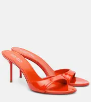 [Paris Texas] Paris Texas Lidia 70 patent leather mules AU 7 red