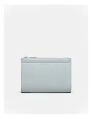 [Mimco] Yvette Gusset Pouch in Dusty Blue