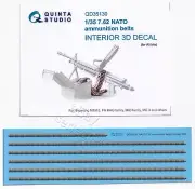 QD35130 Quinta Studio 1:35 NATO 7.62 ammunition belts (All kits)