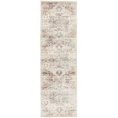 NEW Tapete Rug Century Bohemian Rug Silver Multi 300x80cm