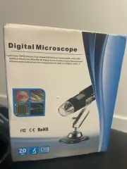 USB Digital Microscope Magnifier Camera w/ Stand & Driver Brand New In Box