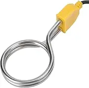 Immersion Heater 1200W Stainless Steel Immersion Heater Portable Boiler Water Heating Rod for Home TravelEU Plug 220‑250V Immersion Heater