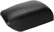 Armrest Cover Lengthen Heighten Lossless Retrofit Decoration Car Accessories Compatible For Nissan Armrest Box 2008-2018(Black-black)