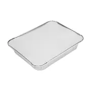 2 Pack Aluminium Roasting Trays with Lids
