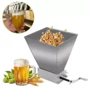 Grain Mill Grinder Roller Manual Hand Powder Barley Wheat Malt Homebrew Crusher