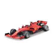 Bburago Licensed 1:43 Scale Racing F-1 SF 90 2019 & Driver Vettel With Acrylic Display Box Model