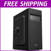 High-Strength PC Tower Case with Optimal Cooling & USB Ports for Gaming/Office