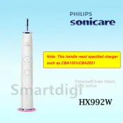 Philips Sonicare DiamondClean Smart toothbrush 9300 Series HX992W Handle White