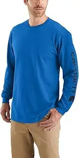 [Carhartt] Men's Signature Sleeve Logo Long Sleeve T-Shirt
