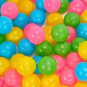 100PcPack Mix Color Play Balls 6.5cm (Dia.) for ball pit