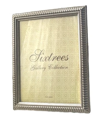 Sixtrees Gallery Collection Photo Picture Frame 8x10 Dull Gold Distressed MCM