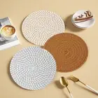 Insulated Placemat for Dining Table Heat Resistant Trivets Hot Dishes Pots Thick