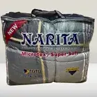 Roll Up Fold Mattress Topper Blanket Soft Sleeping Mat Travel Bed 74”x90”+Bag