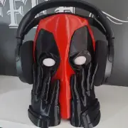 Deadpool Headphone Stand / Bust / Holder/ Deadpool & Wolverine / Decor