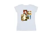 Scooby Doo Womens/Ladies Squares Faces Cotton T-Shirt (White) - UTBI53107