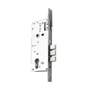 Architec Mortise Roller Bolt i-Lock 45mm BS Brushed Nickel Black BNB 649-63