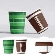Border : Themed Kids' Birthday Party Tableware Set Football Plates Napkins