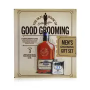 18.21 Man Made Book of Good Grooming Gift Set Volume 3: Absolute Mahogany (Wash 532ml + Oil 60ml ) 2pcs