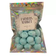 Farmers Market Freeze Dried Blue Raspberry Taffy, 2 oz