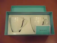 在飛比找Yahoo!奇摩拍賣優惠-Tiffany&Co  Terrace系列馬克杯組2客 2p