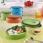 Rectangular Food Container Leakproof Soup Food Flask for Kids Adult