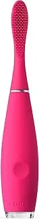 FOREO ISSA mini 2 Sensitive Kids Electric Silicone Toothbrush, USB Rechargeable, Wild Strawberry
