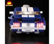 Brick Shine Light Kit for LEGO(R) Ford Mustang 1960 Model 10265 - Classic Version