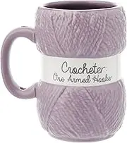 Boxer Gifts One Armed Hooker Novelty Crochet Mug Realistic Yarn Detailing