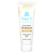 Carlson, Key-E Hand & Body Ointment, Unscented, 4 oz (113 g)