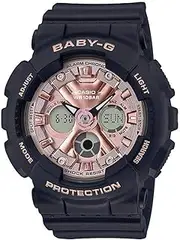[Casio] Baby-G Women's BA130-1A4 Digital Watch Black/Pink