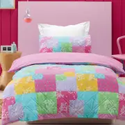 Jiggle & Giggle Kids Girls Bella Padded Doona-Quilt cover Set Double & Queen Size