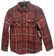 O’NEILL Youth Superfleece Alpine Sherpa Lined Button Up Jacket/Shacket~Size M
