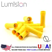 10 Pack 10-12AWG Yellow Gauge Butt Connector Terminal Wire Splice Connect RV Car