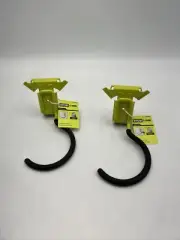 RYOBI LINK Bike Hook Wall Mount Modular Storage System Steel Stm809 Lot (2)