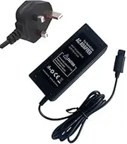 RUITROLIKER AC Power Supply Adapter Charger With 2M/6.5FT Charging cable cord Compatible for Gamecube NGC Console UK Plug