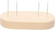 Doll Base Dolls Doll Stand Doll Support Stand Model Doll Support Rack Doll Holding Rack Wooden Base for Felting Animal Doll Practical Doll Bracket Doll Display Rack Stainless Steel