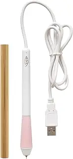 Foil Quill Fine Tip Freestyle Pen, Make Custom Designs for Planners, Journals, Cards, Scrapbook Pages, and More, Heat-Resistant Grip, On-The-go USB Plug, Craft Projects