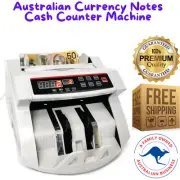 Australian Currency Notes Money Cash Counter Machine Automatic Digital Display