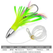 For Tuna and Marlin Trolling Skirt Lure 6/0 Hook Offshore Big Game Fishing