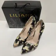 Liliana Priscilla-4 designer pointy toe stiletto High Heel Size 8.5