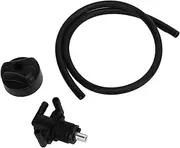 3 Way Petcock Fuel Shut Off Valve Switch Kit with Fuel Line for ATV Sportsman 335-700