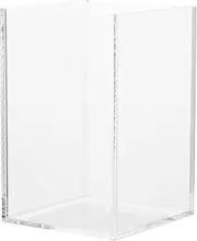 Zerodeko Aquarium Fish Tank Acrylic Goldfish Tank Fish Tank 10 Gallon Acrylic Fish Tank Desktop Goldfish Tank Delicate Goldfish Tank Flower Vase Delicate Betta Tank Rectangle Office Plant