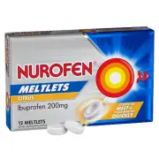 Nurofen Meltlets Citrus 200mg 12