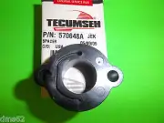 NEW TECUMSEH CARBURETOR INSLATOR ADAPTER FITS TC200 TC300 2 CYCLES 570648A OEM