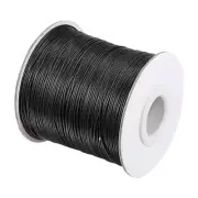 Beading Thread Bracelet Weave Craft Cord 0.5mm 159M/Roll, Black