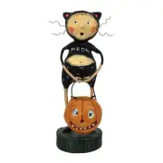 Lori Mitchell Halloween Collection Fraidy Cat Figurine 70318